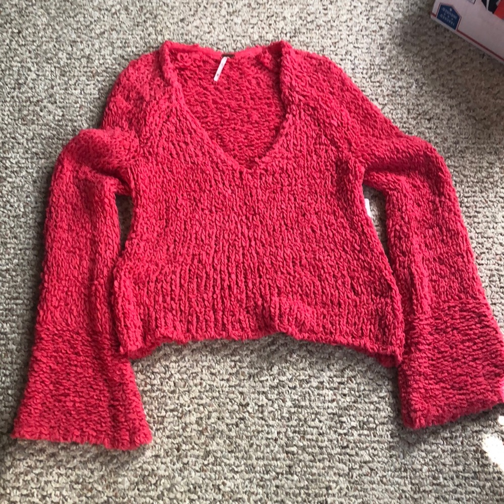 NWT CUTE Free People NWT Chunky Sweater😍❤️